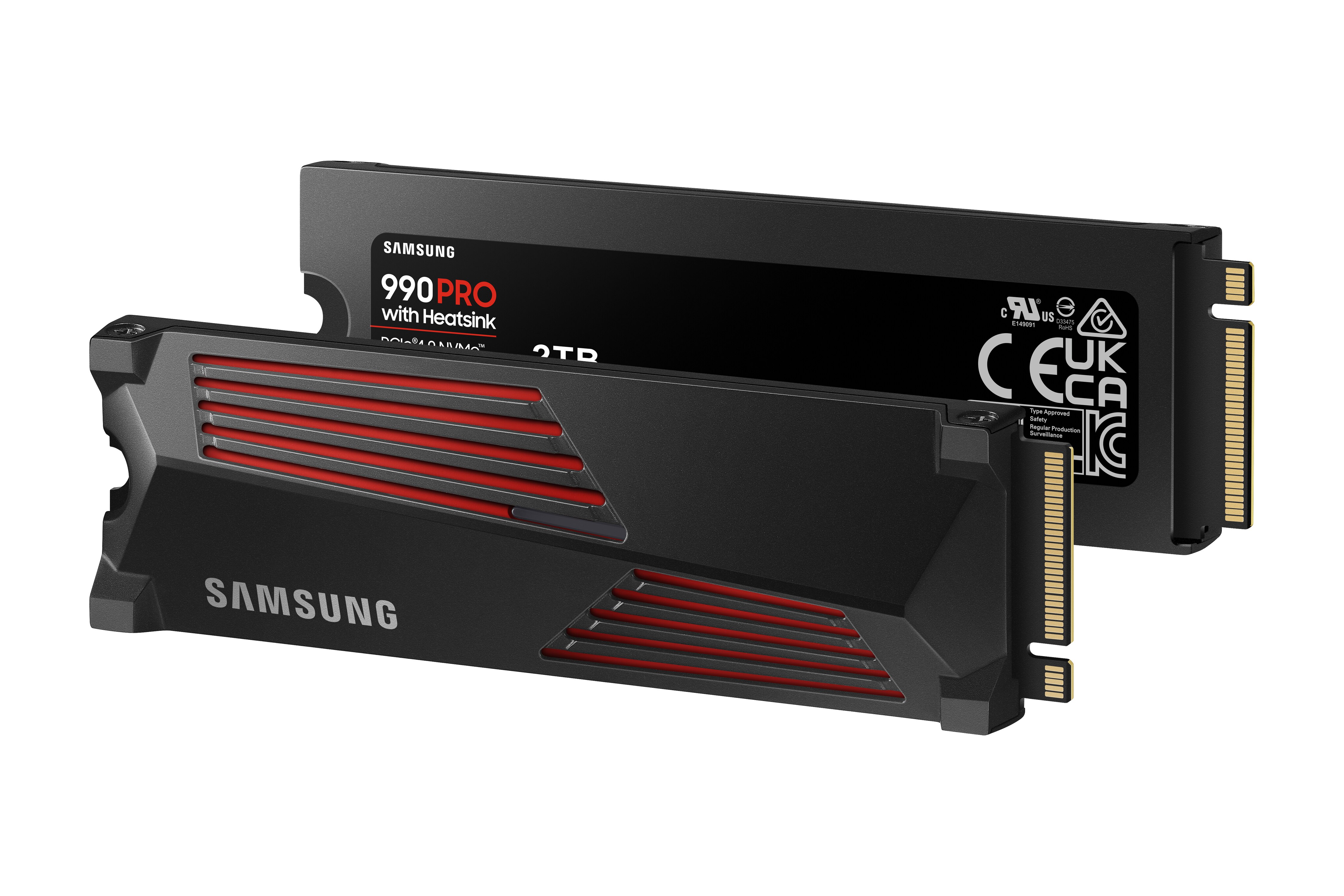 三星990 PRO散热片版SSD 2TB