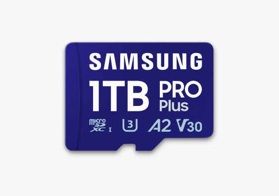 micro SD存储卡PRO Plus是三星半导体为游戏玩家优化的存储产品之一。