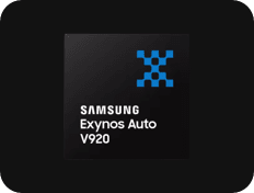 三星展出的Exynos Auto V920。