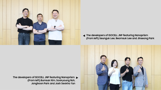 ISOCELL JNP 开发人员合影-三星基于纳米棱镜的图像传感器创新背后的关键工程师