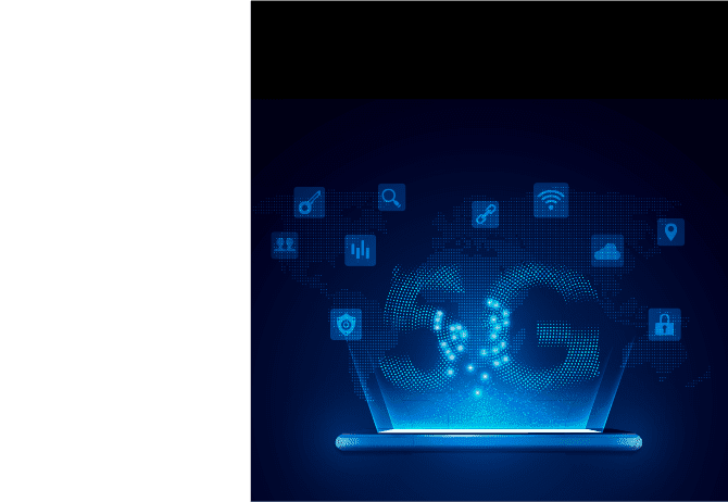 显示 UFS 3.1 支持适合 5G 环境的性能的图像