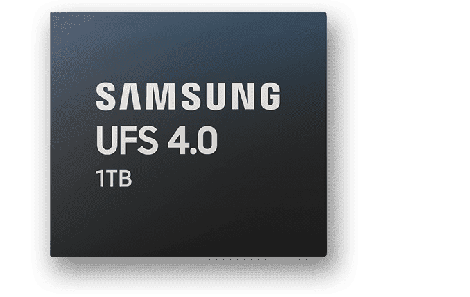 三星UFS 4.0 1TB的形象