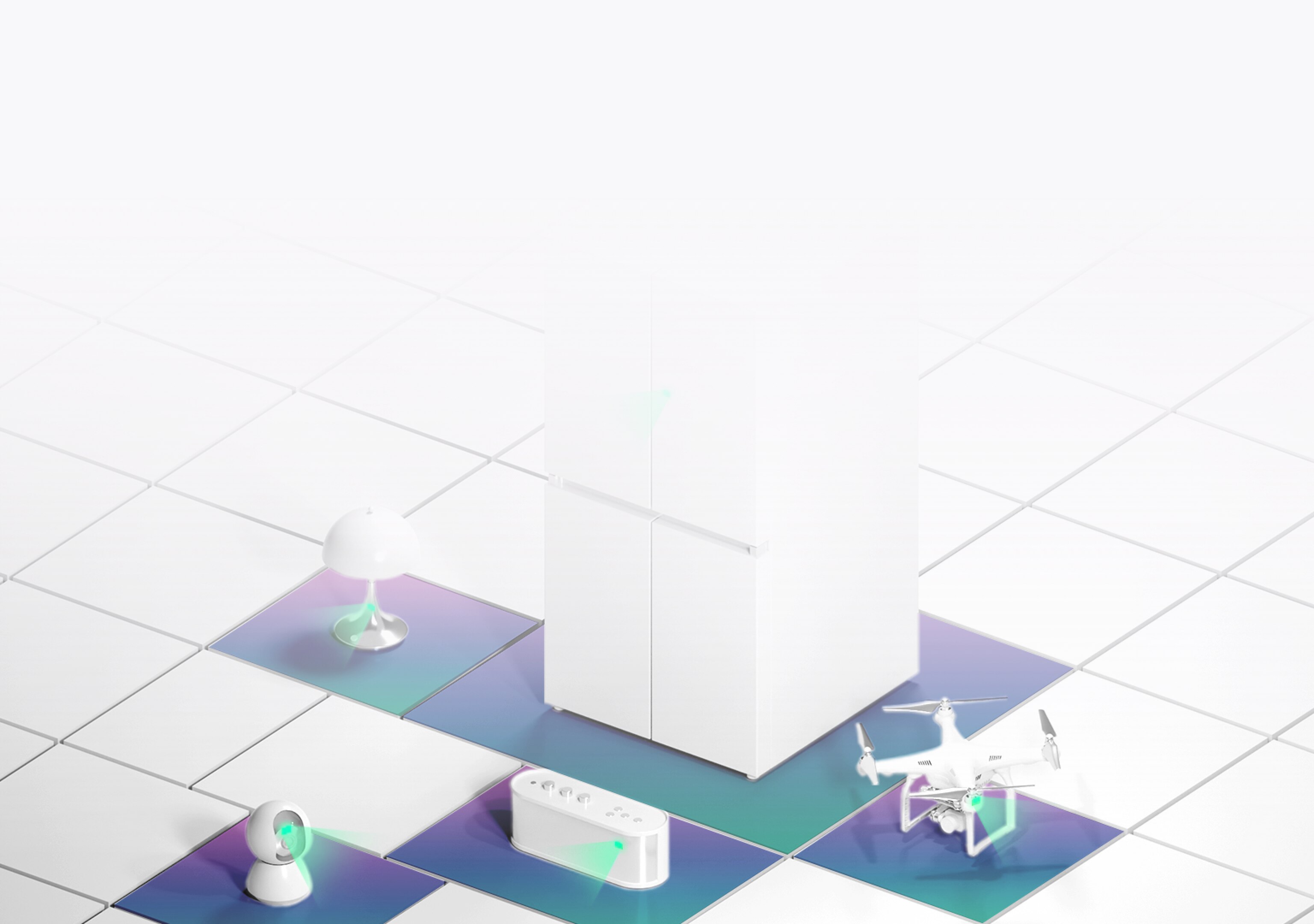 图中展示了可以使用紧凑型芯片 ISOCELL Vizion 63D 的产品。