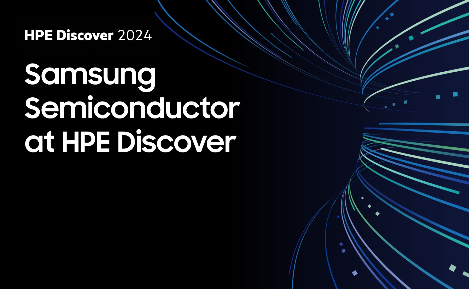 banner image of HPE Discover 2024 event